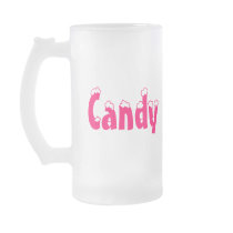 Candy-Name Style Frosted Mug