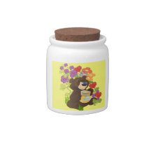 Candy or Honey Jar Candy Dishes