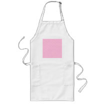 Candy Pink Diagonal Striped Pattern. Aprons
