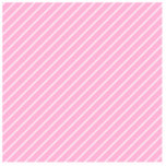 Candy Pink Diagonal Striped Pattern. Photo Sculpture