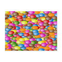 Candy postcards