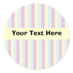 Candy Rainbow Customisable Stickers