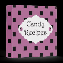 Candy Recipes 4-2010 binders