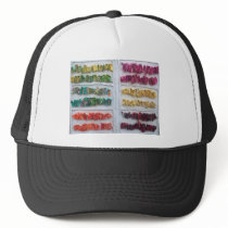 "Candy Ribbons" hats