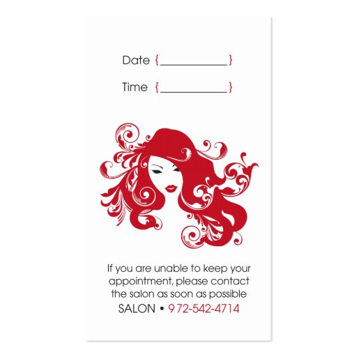 Candy Shelton Business Card (back side)