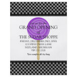 Candy Shop Grand Opening Announcement Flyers