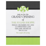 Candy Shop Grand Opening Announcement Flyers
