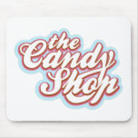 Candy Shop Logo mousepads