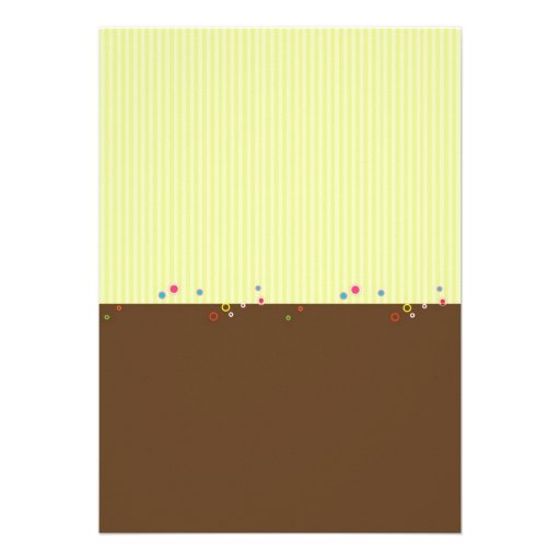 Candy Shoppe Birthday Invitation