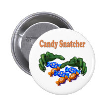 Candy Snatcher Pinback Button