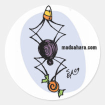 Candy Spider Sticker Sheets stickers