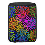Candy Spiral Peppermint Swirl Design MacBook Air Sleeves