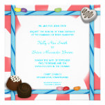 Candy Square Invitation