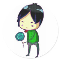 Candy Sticker