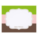 Candy Stripes Flat Thank You Card /Note Card Invites