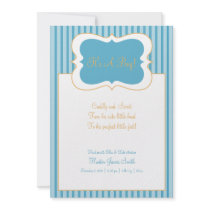 Candy Stripes - It's A Boy! Announcement BO