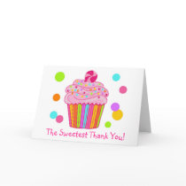 Candy Surprise Cupcake Greeting Cards