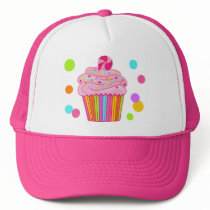 Candy Surprise Cupcake Mesh Hats