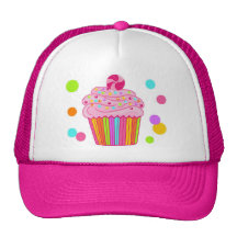 Candy Surprise Cupcake Mesh Hats