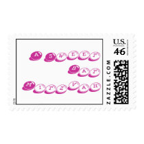 Candy Theme - Personalize it With Your Name Postage Stamp