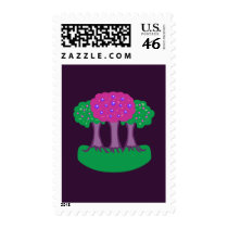 Candy Trees postage