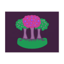 Candy Trees postcards