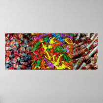 Candy Triptych Posters