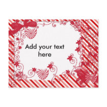Candy Vine, Customizable postcards by Giftgarden Candy Vine, Customizable postcards