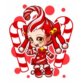 Candycane-chan Dark Shirt shirt