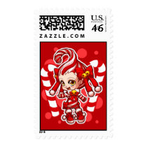 Candycane-chan Postage stamps