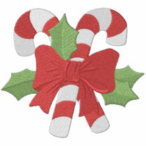 Candycane Christmas embroidered shirts