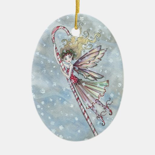 candycane fairy christmas ornament zazzle candycane fairy christmas ornament zazzle