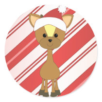 Candycane Wayne Deer stickers by candystore Candycane Wayne Deer stickers