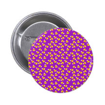 Candycorn on Purple Background Pinback Button