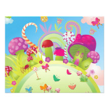 Candyland Invitation