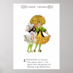 Candytuft and Marigold Print