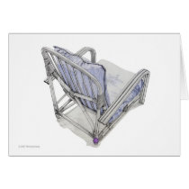 Cane Chair Card