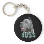 CANE CORSO BOSS KEY CHAINS