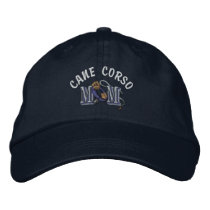 Cane Corso Dog Mom Embroidered Baseball Cap