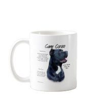 Cane Corso History Design Coffee Mug