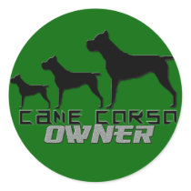 Cane Corso Owner Sticker