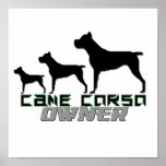Cane Corsoe Owner Poster posters