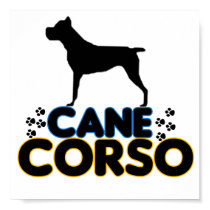 Cane Corsoe Poster posters by DAZELEWGRAPHIX Cane Corsoe Poster posters