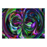 Cane Magic Abstract - Artist Trading Card ACEO Business Card