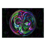 Cane Magic Mandala - Artist Trading Card ACEO Business Cards
