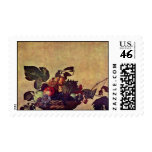 Canestra Di Frutta By Michelangelo Merisi Da Carav Stamp