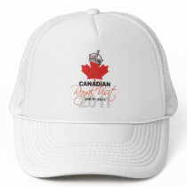 Canidian Royal Visit - William & Kate Wedding Trucker Hat