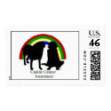 Canine Cancer Awareness postage