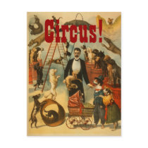 Canine Circus - Postcard #2