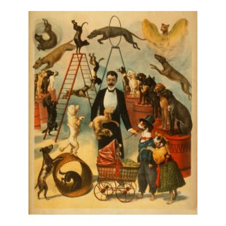 Canine Circus! - Theater Poster #2 print